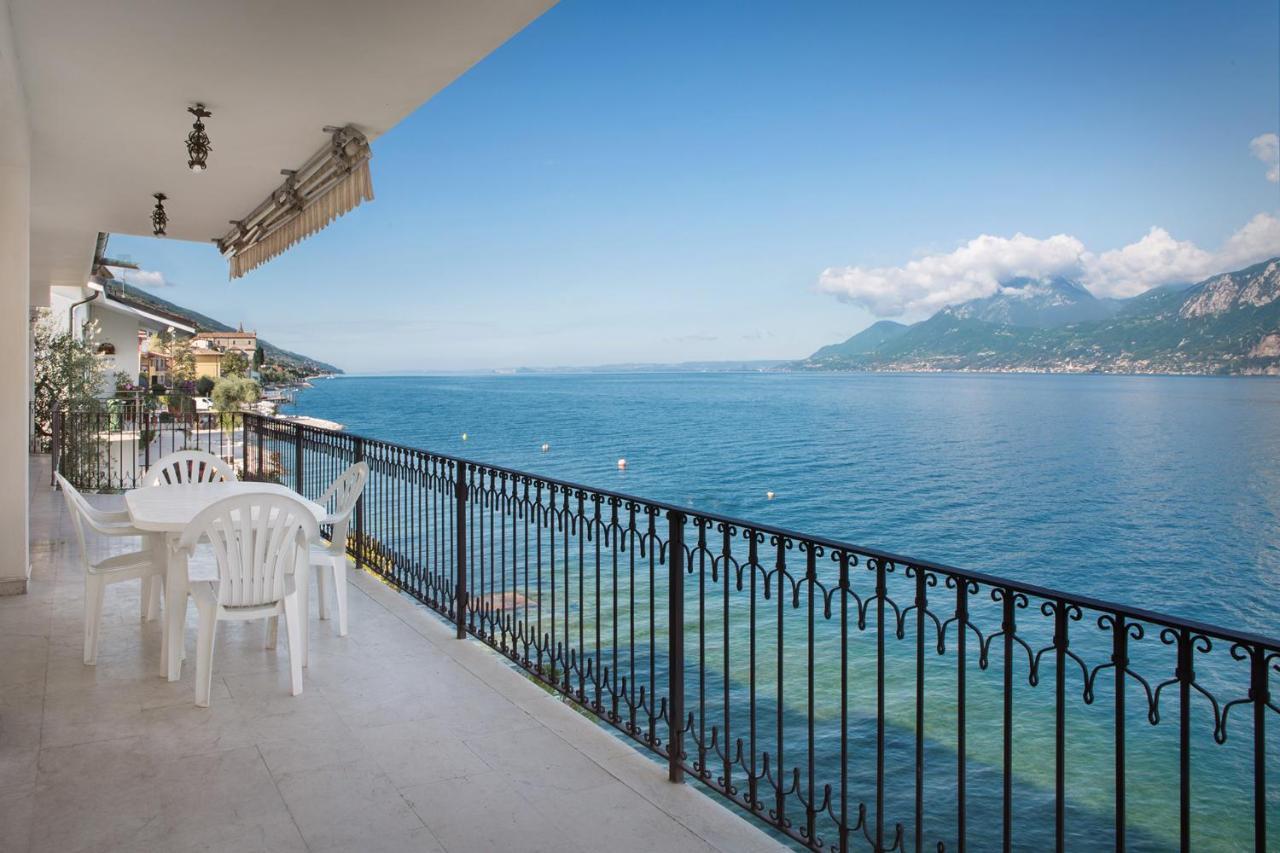 Villa Francesca-Grande Appartamento In Riva Al Lago Brenzone sul Garda Exterior foto